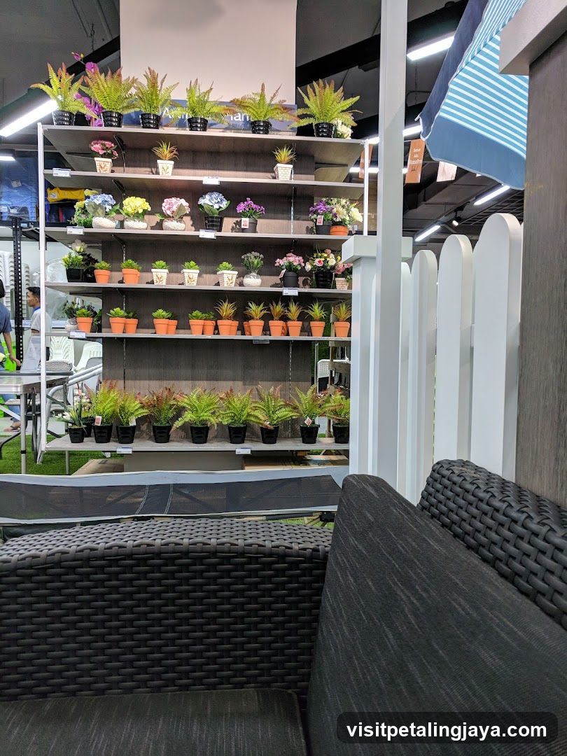 Artificial Plants Display