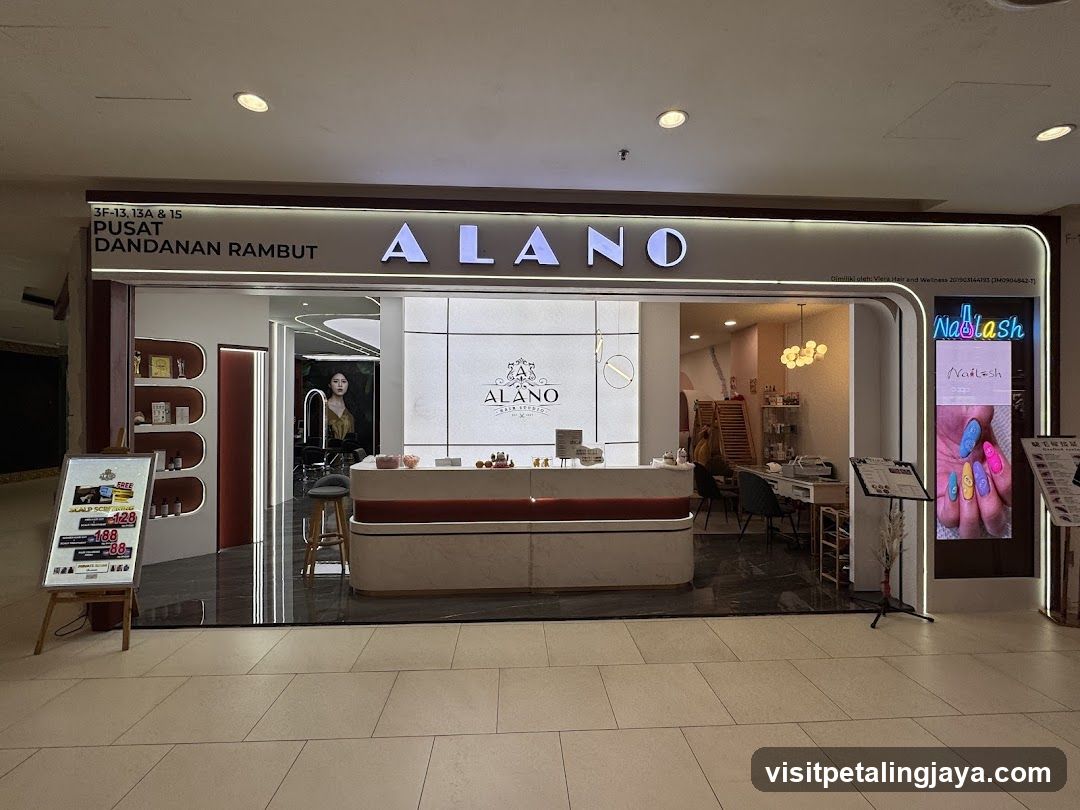 Alano Hair Studio Paradigm Mall JB