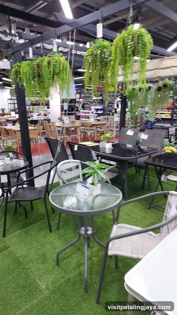 Outdoor Furniture Display