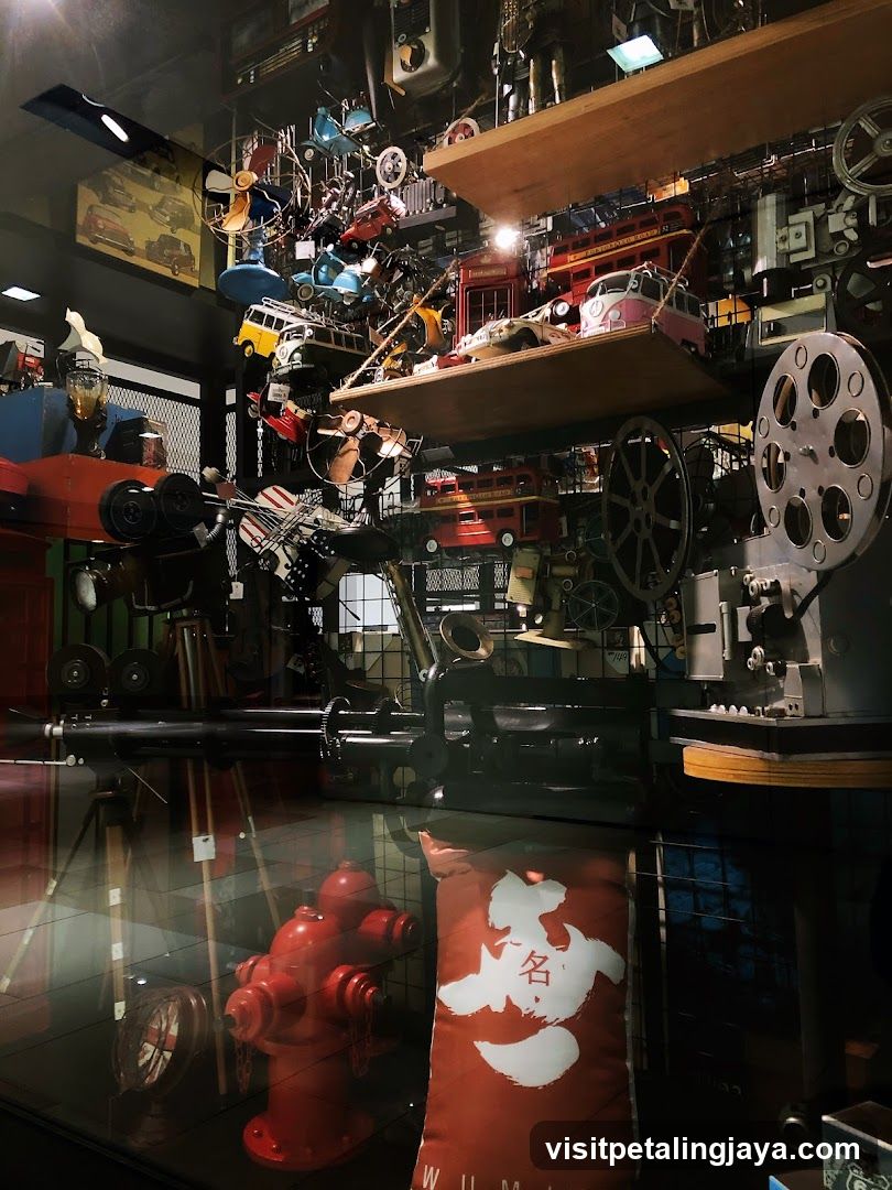 Interior Display of Vintage Items