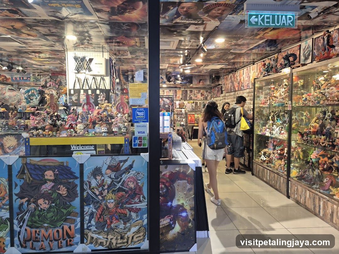 Anime and Manga Merchandise Store Interior