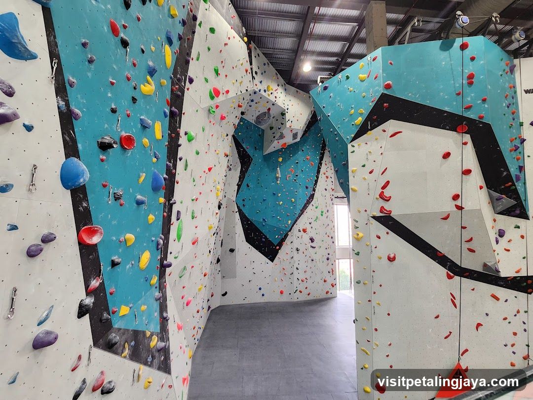 Indoor Climbing Gym Interior