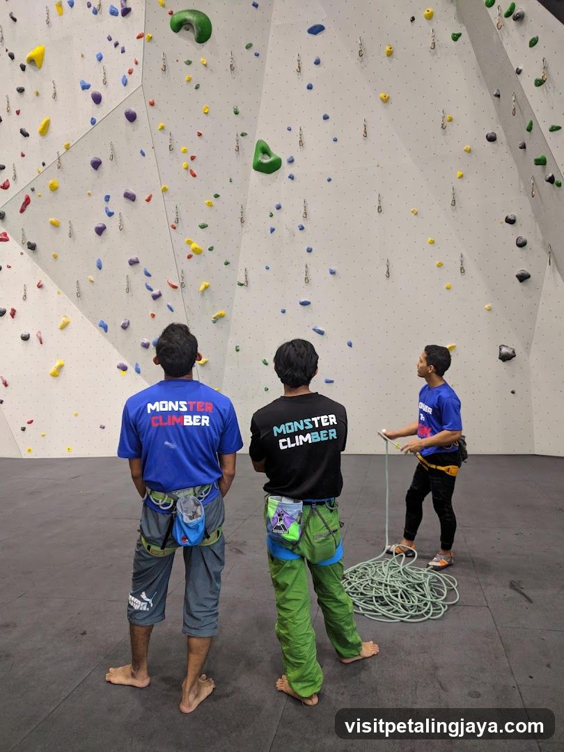 Climbing Gym Interior