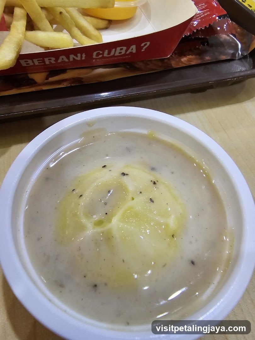 Food Item on Tray