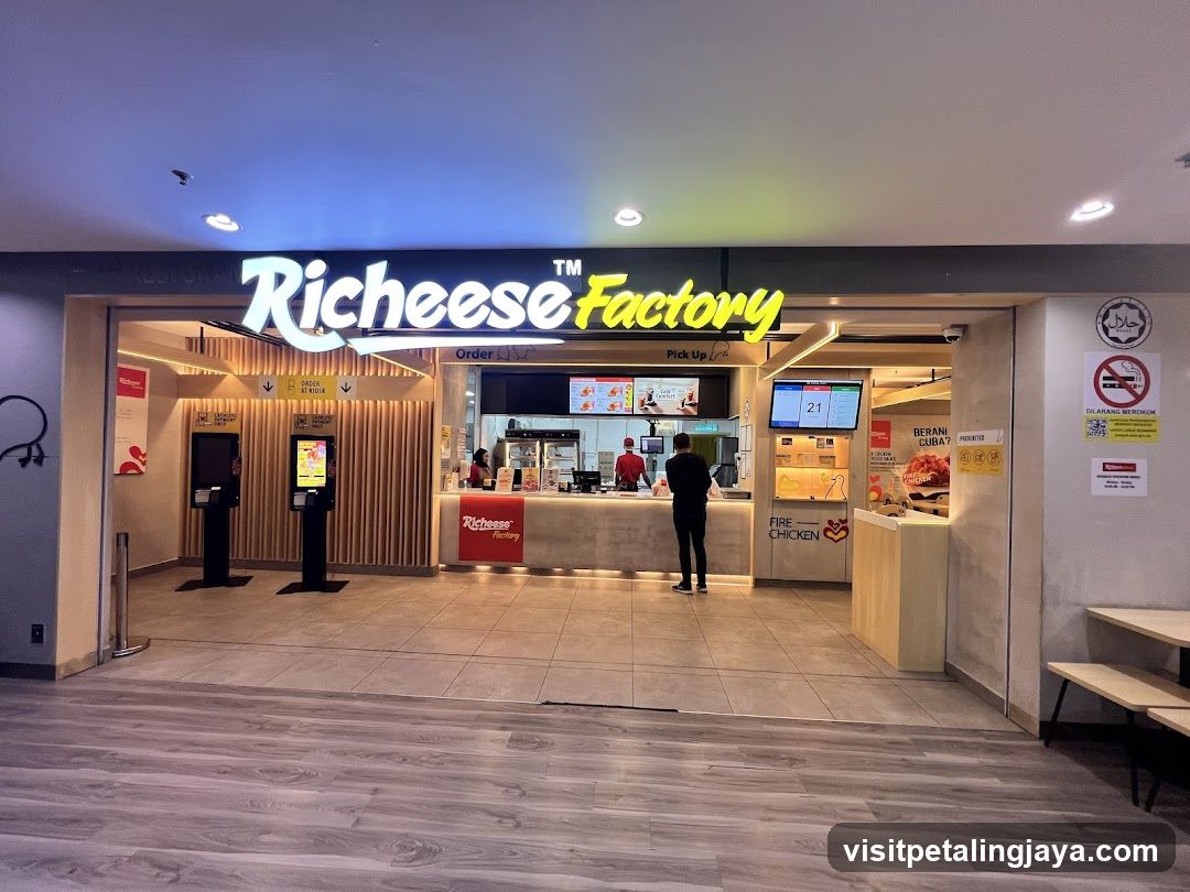 Richese Factory storefront interior