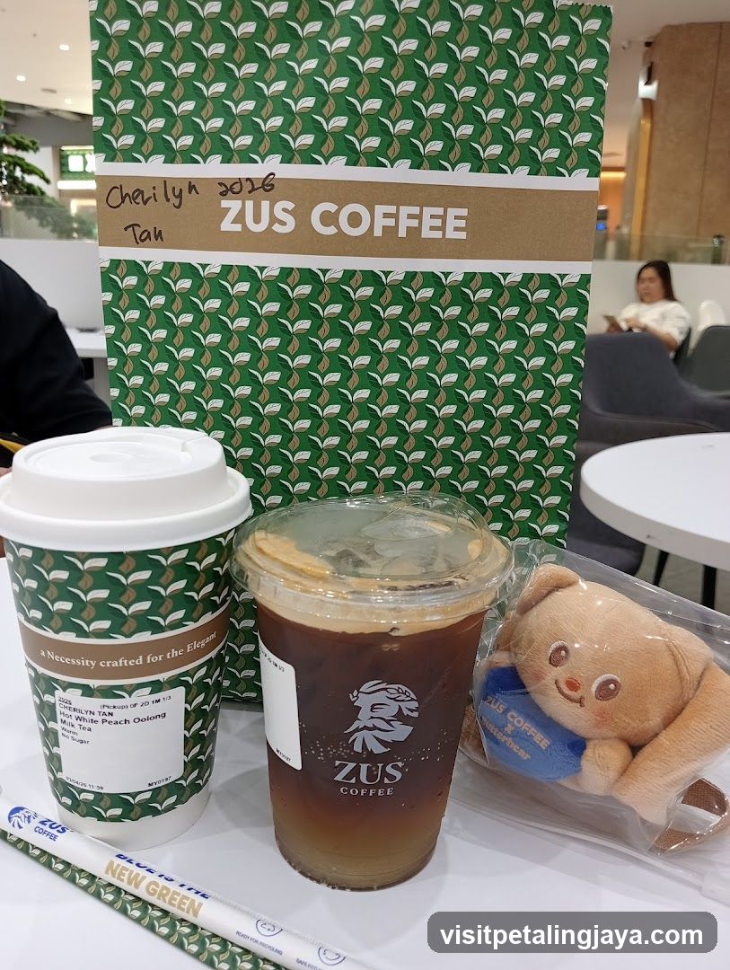 ZUS COFFEE Interior Setup