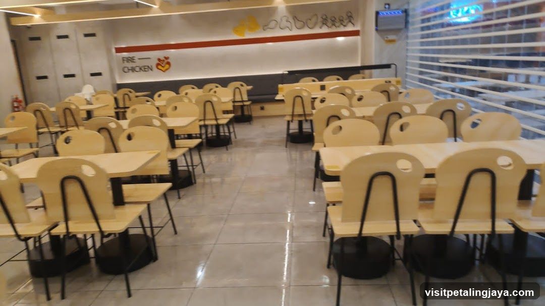 Fire Chicken Restaurant Interior