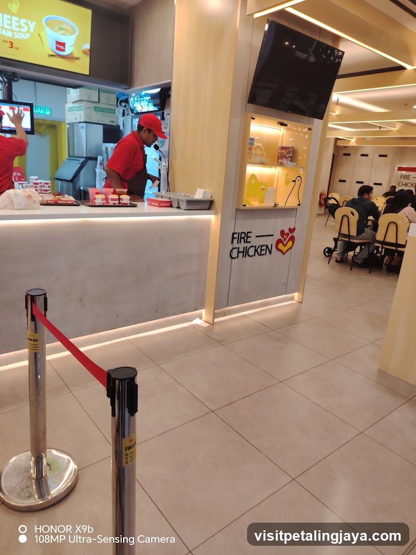 Fire Chicken Restaurant Interior