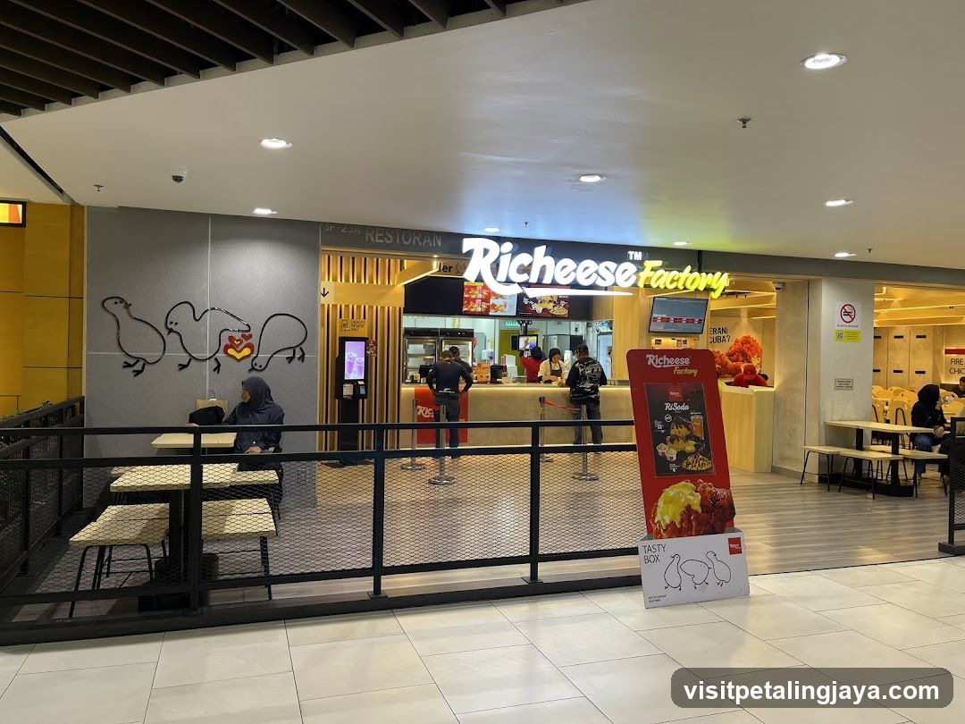 Richese Factory storefront interior view