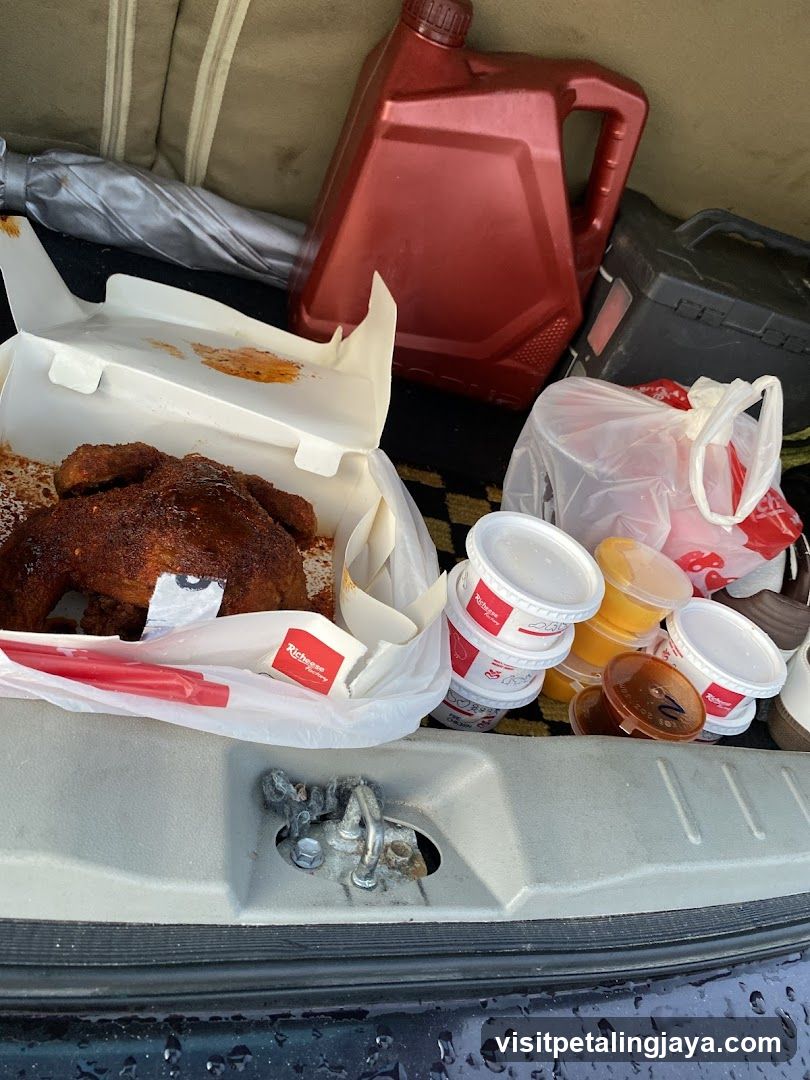 Car trunk contents