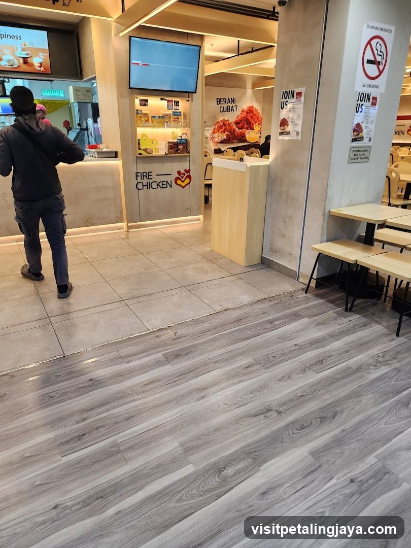 Fire Chicken Restaurant Interior