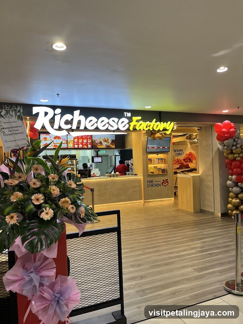Richese Factory storefront entrance