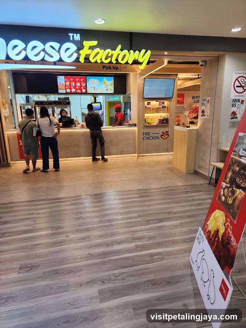 Cheese Factory Pickup Counter