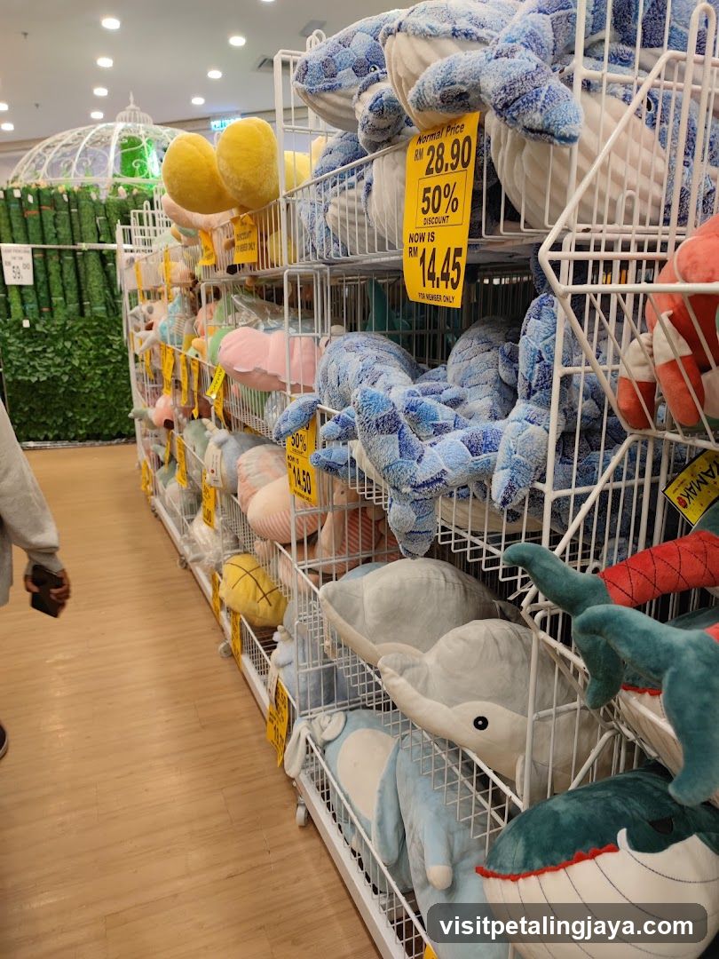 Store Interior with Plush Toys