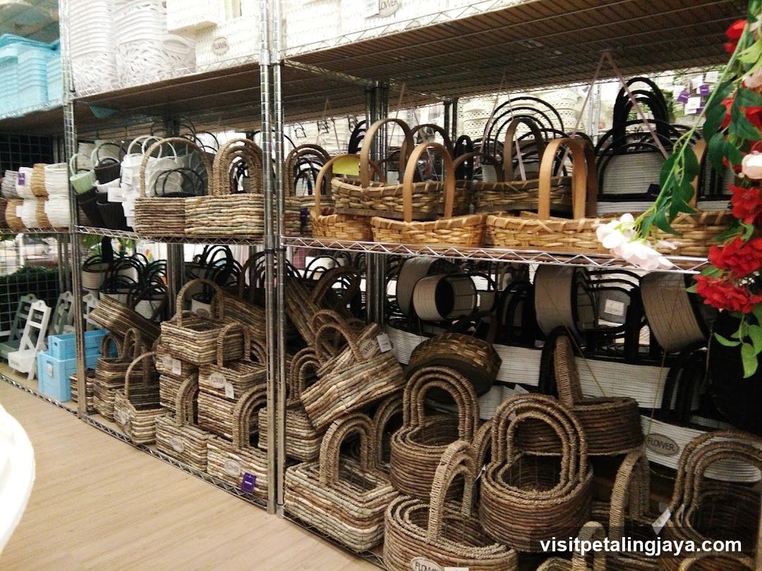Baskets Display in Store