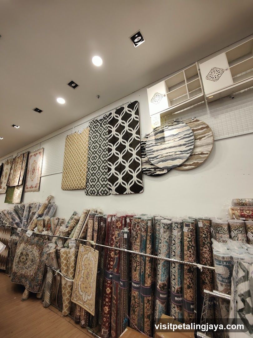 Rug Store Interior