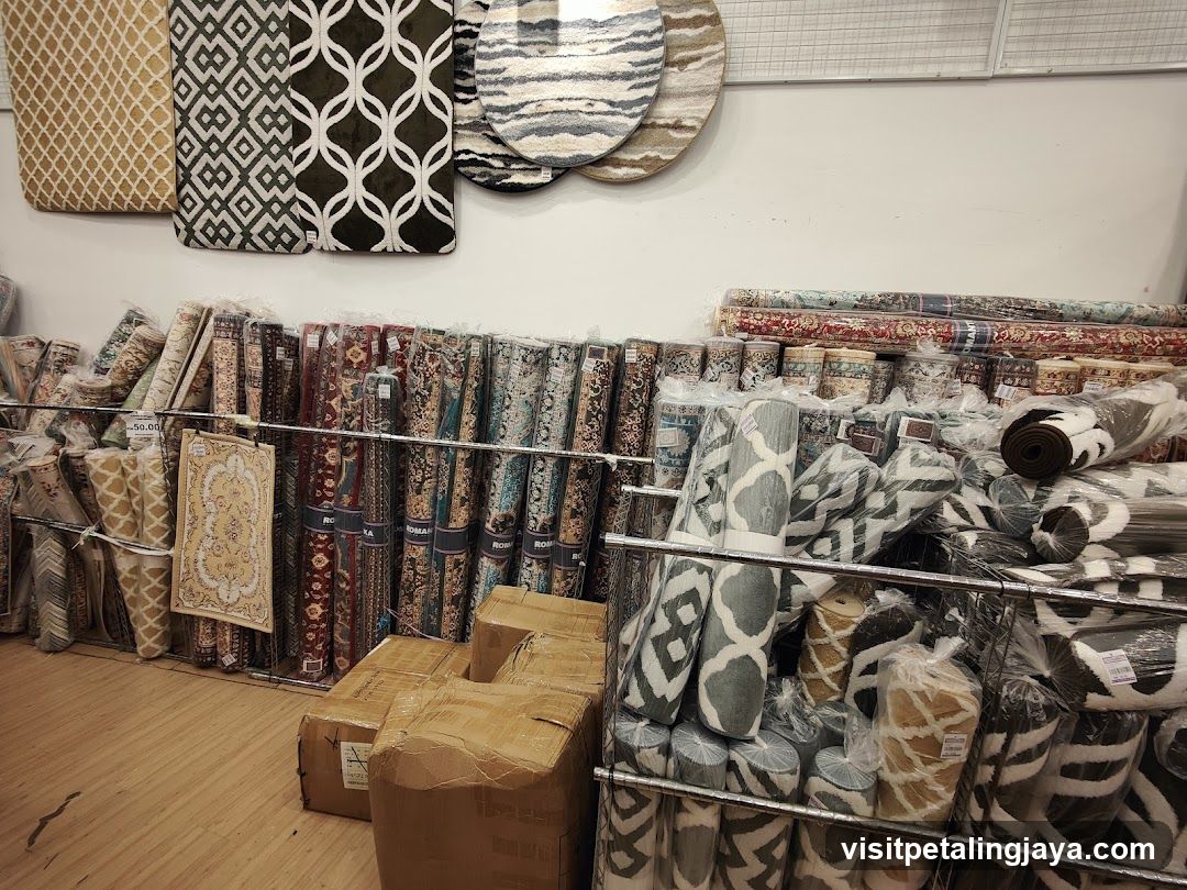 Rug Store Interior