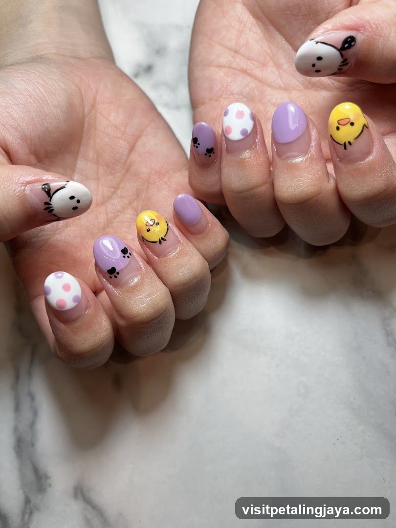 Easter-themed Nails