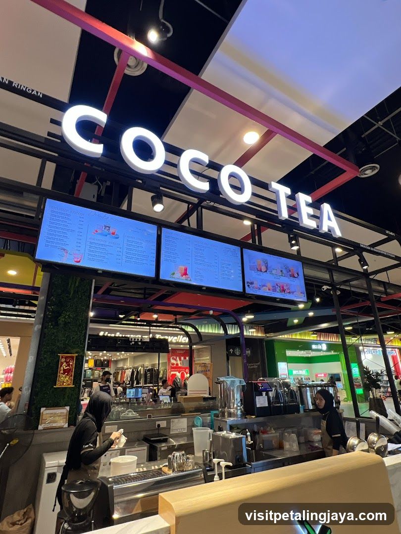 Coco Tea Shop Counter