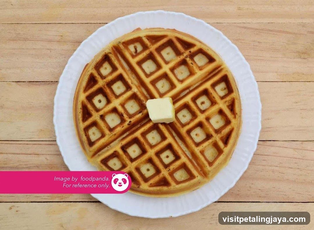 Waffle with Butter
