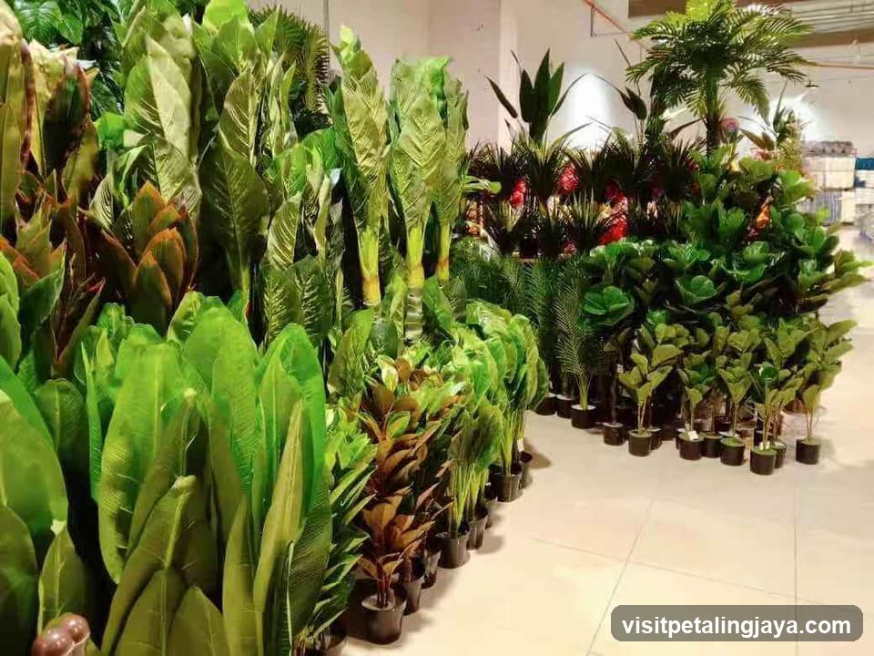 Artificial Plants Display