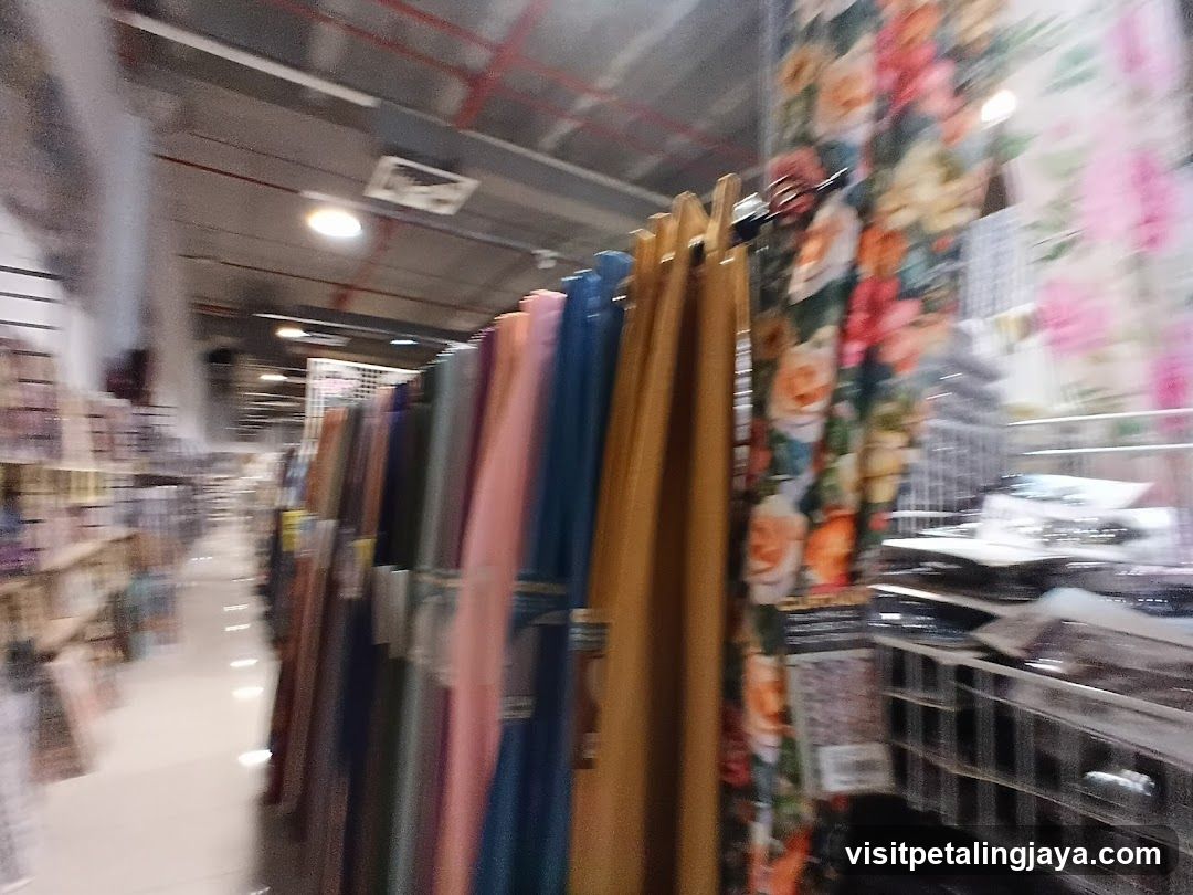 Fabric Store Aisle