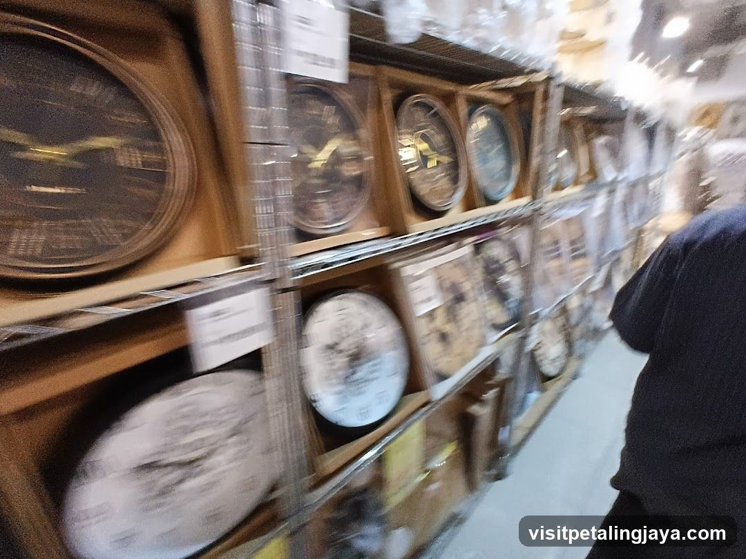 Wall Clocks Display