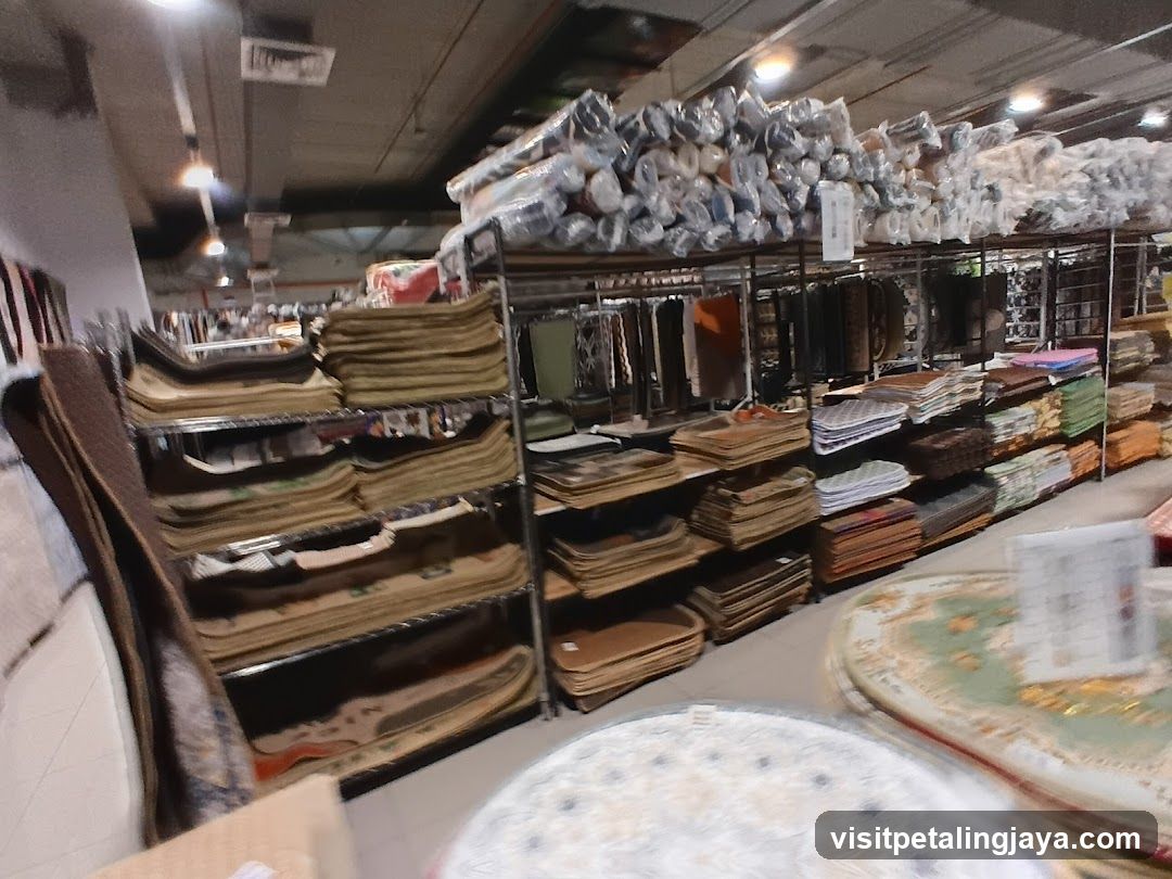 Carpet Store Aisles