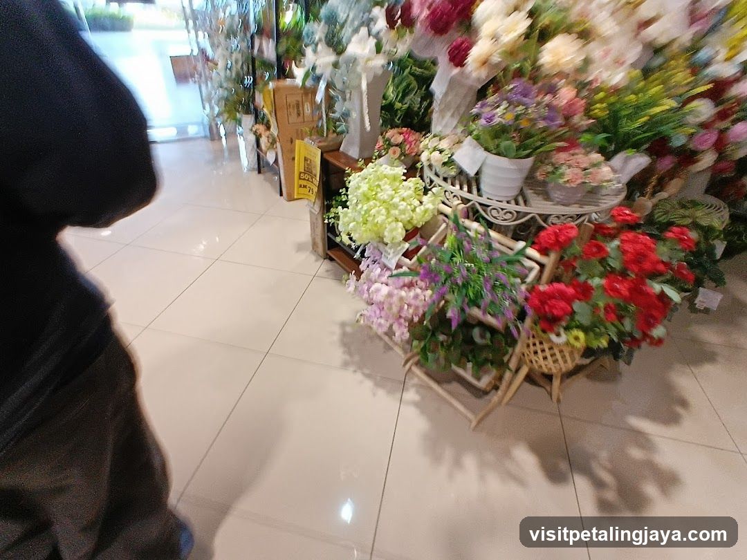 Artificial Flowers Display