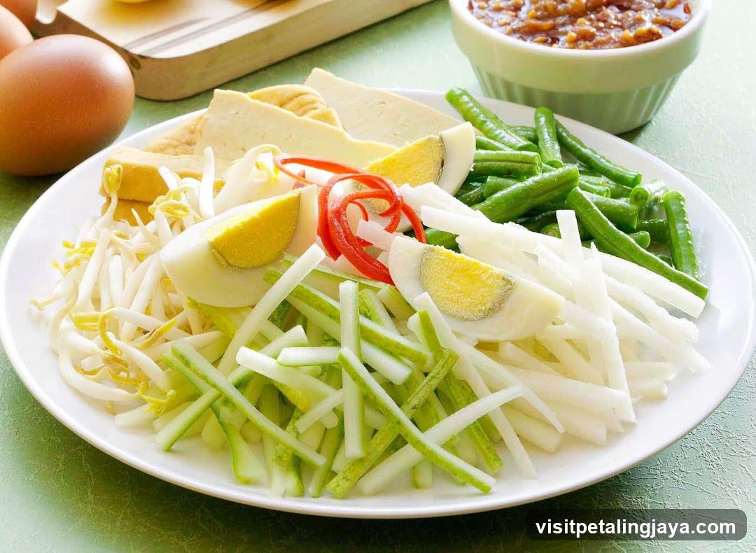 Salad with Eggs and Vegetables