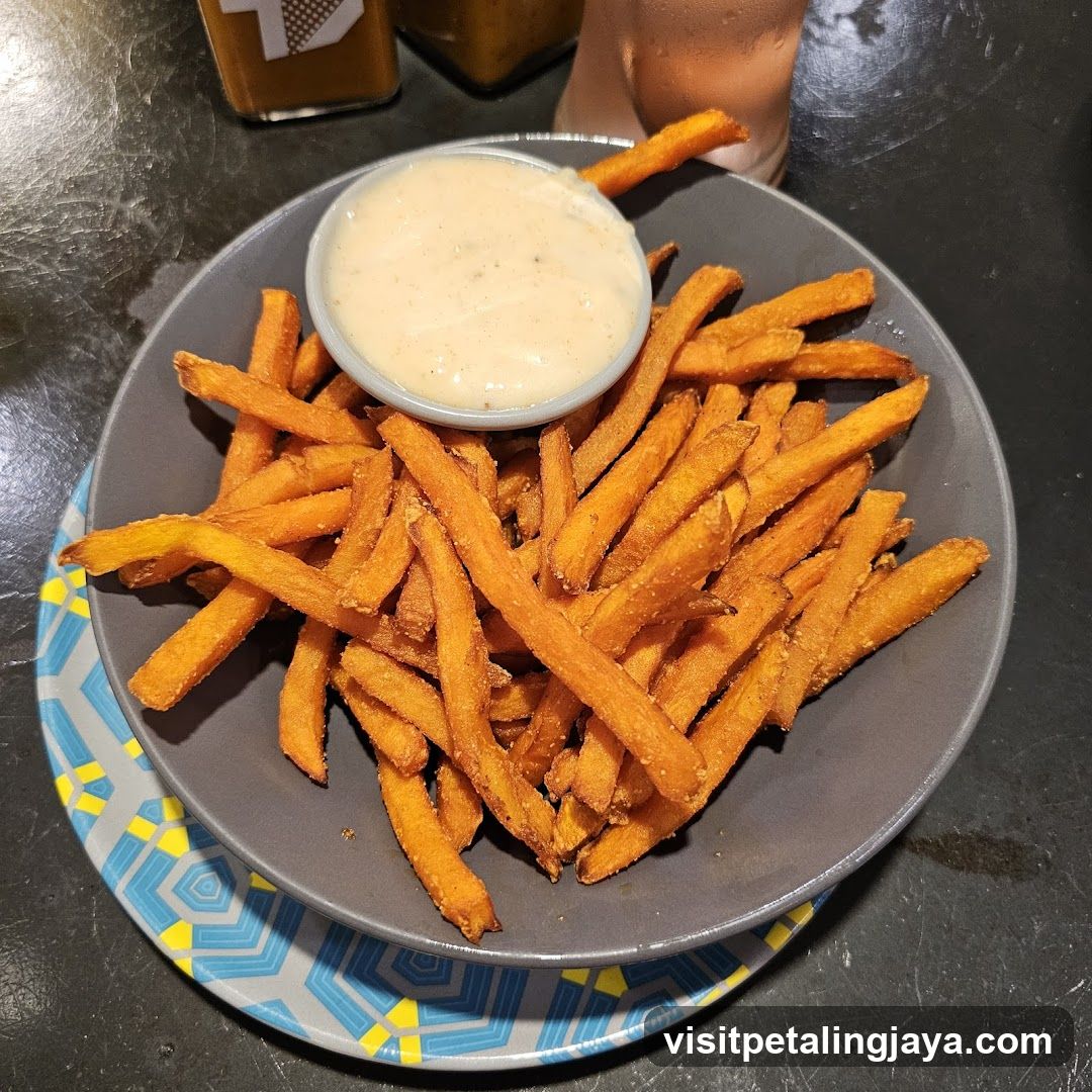 Sweet Potato Fries with Dip