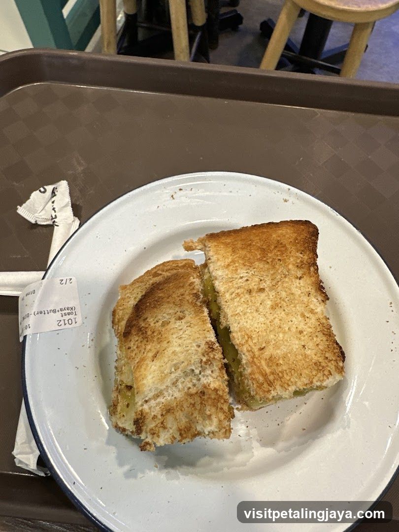 Kaya Butter Toast