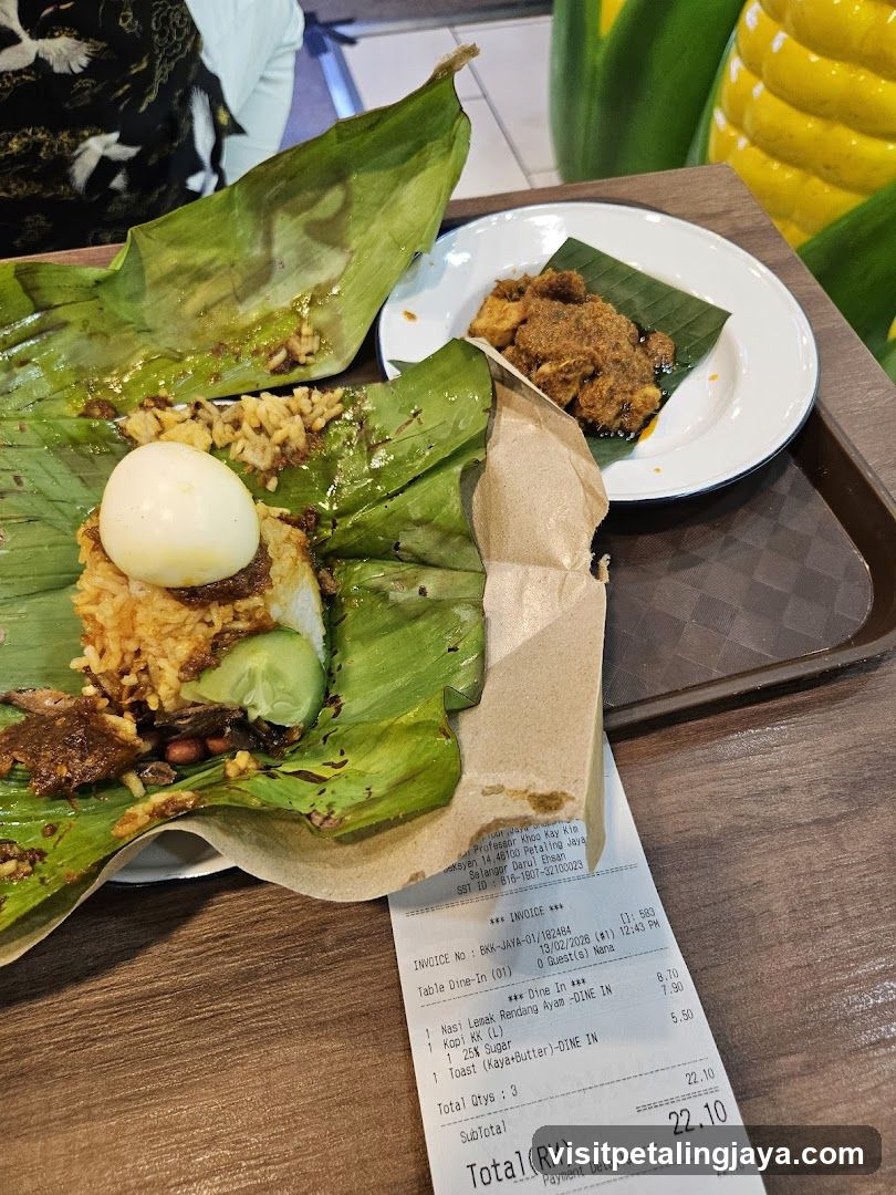 Nasi Lemak and Kopi