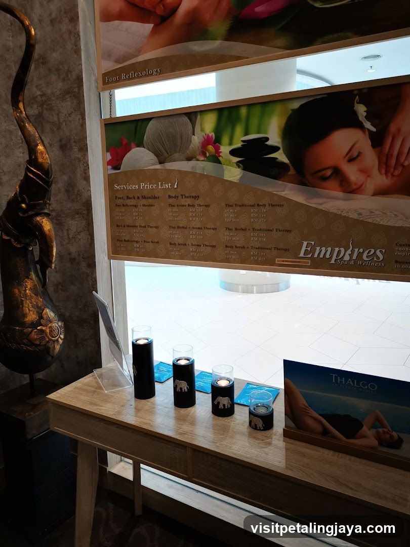 Wellness Center Interior Display