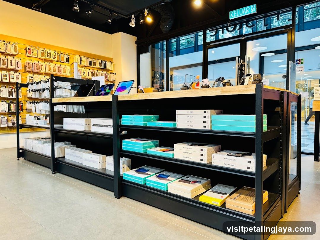 Electronics Store Interior