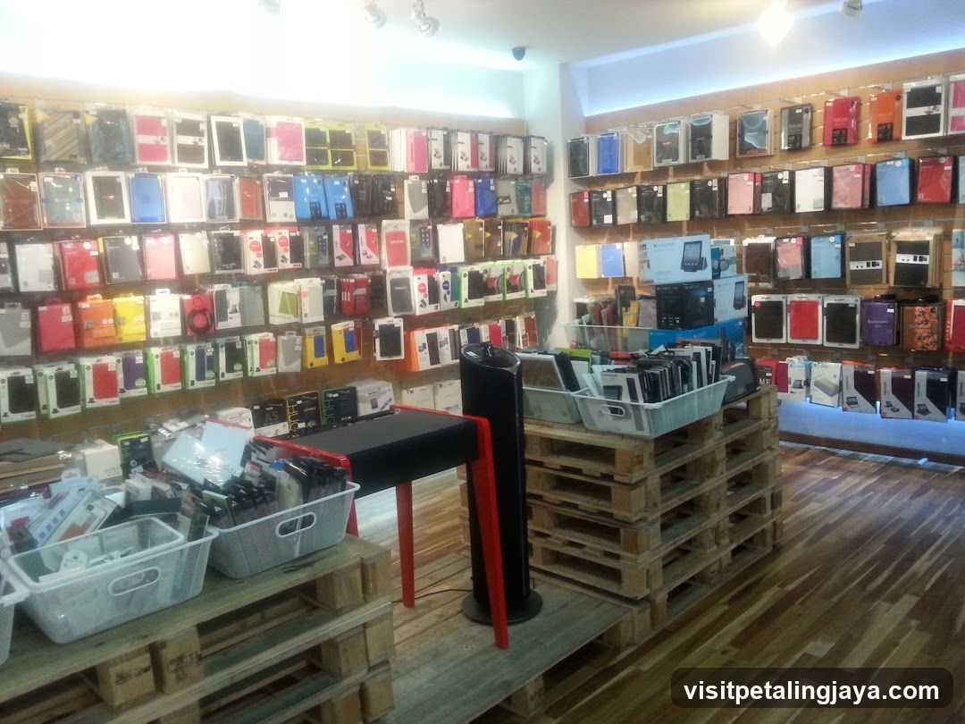 Electronics Store Interior