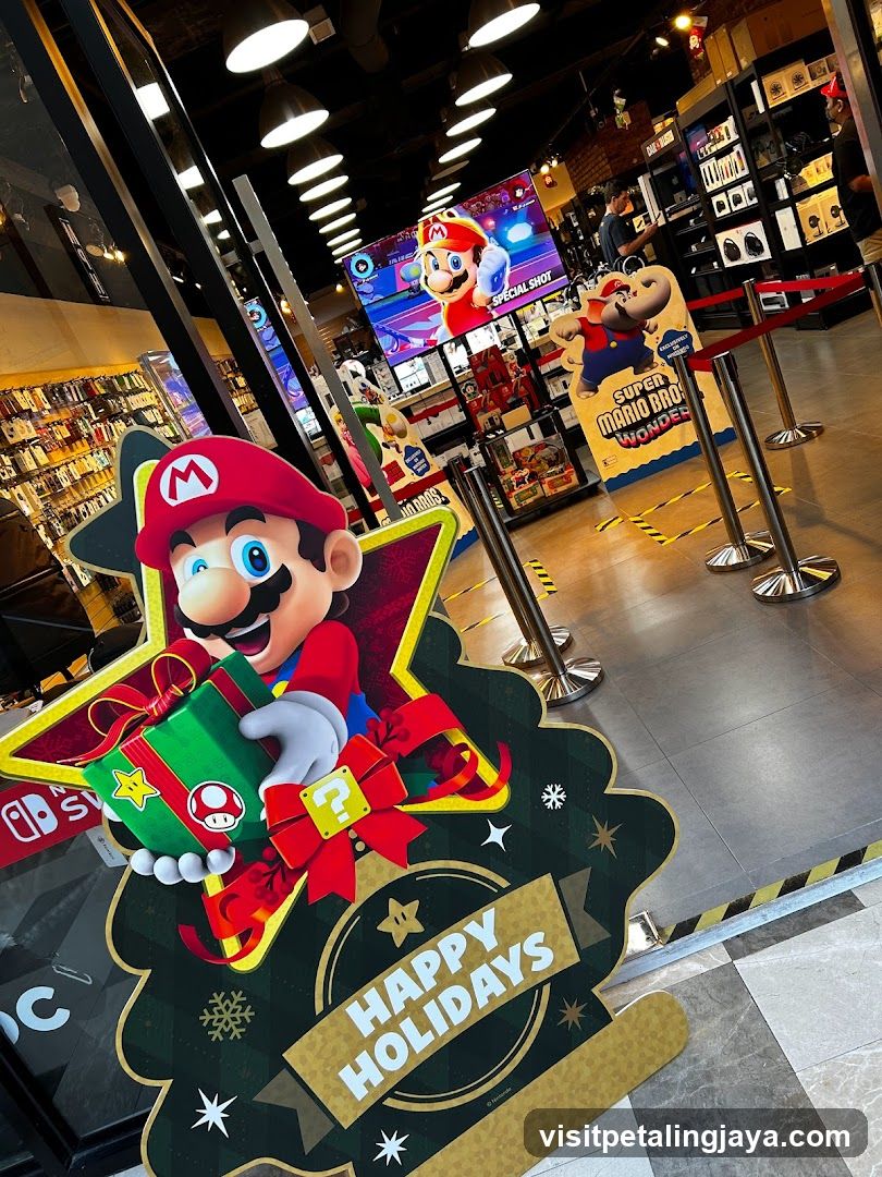 Mario Holiday Display