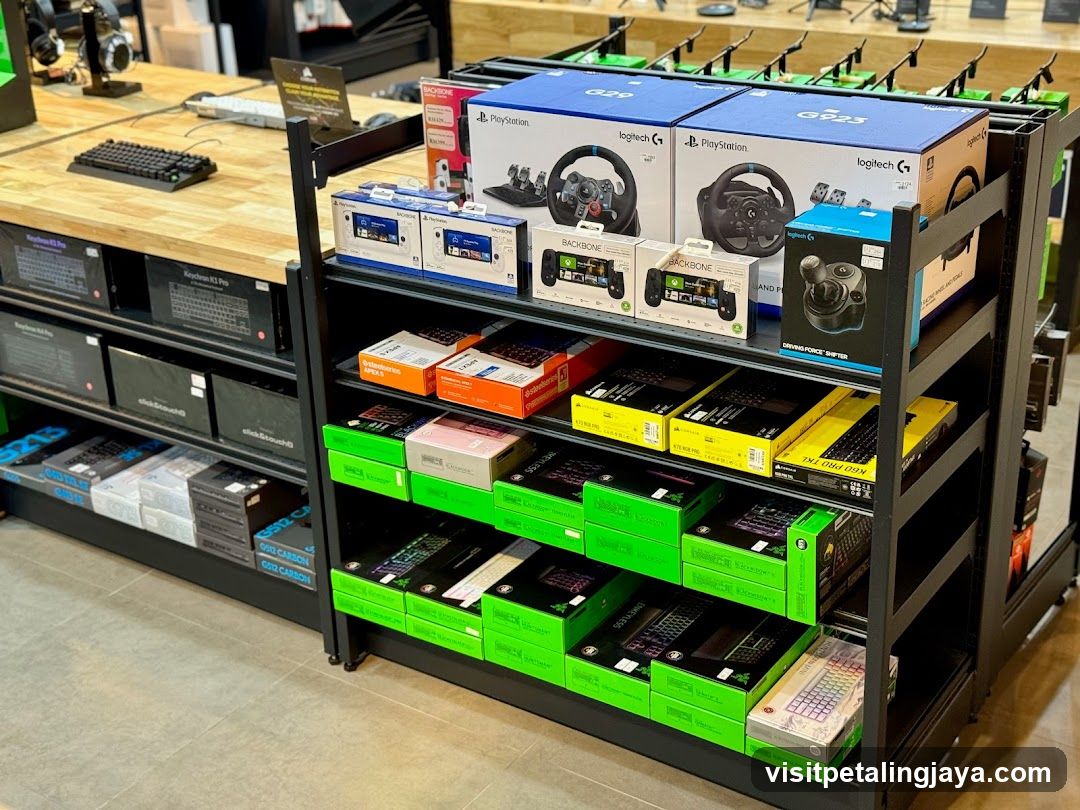 Gaming Accessories Display