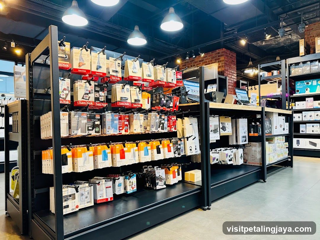 Electronics Store Interior