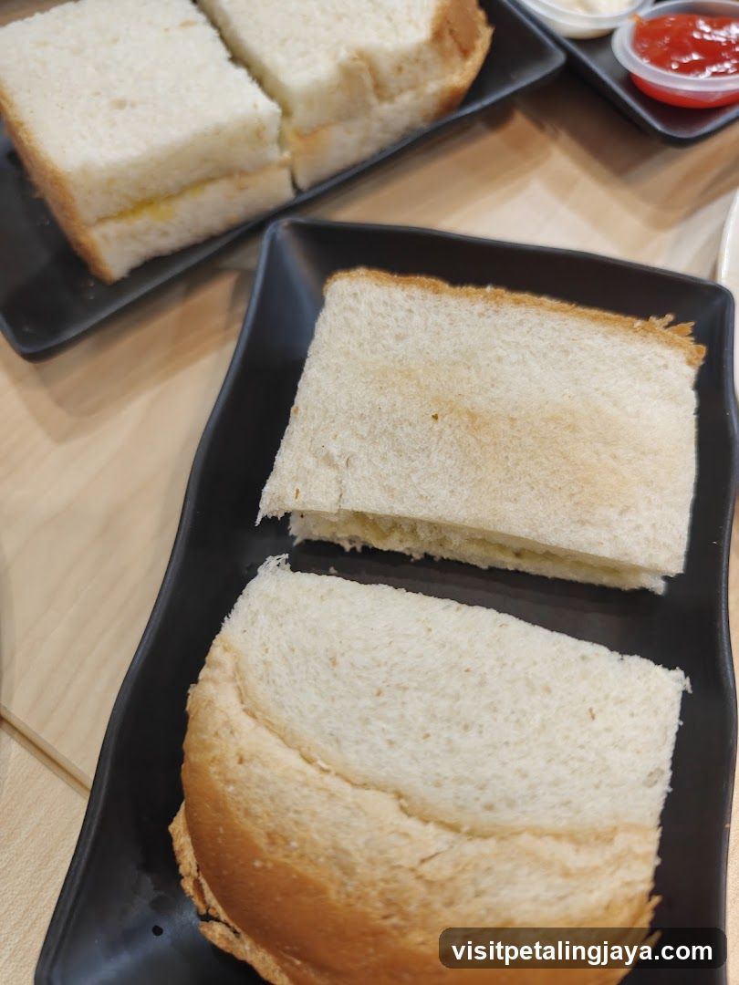 Toast with Condiments