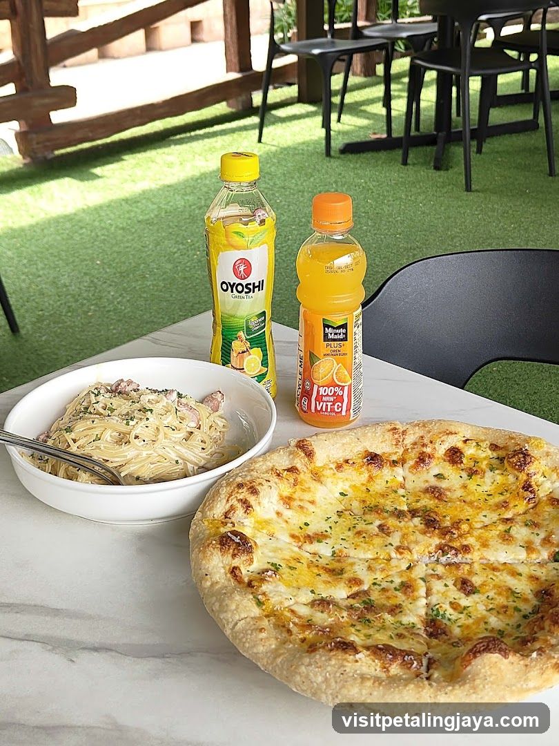 Pizza and Pasta Meal