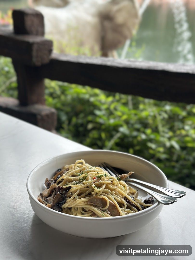 Mushroom Spaghetti