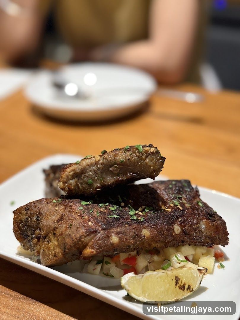 Ribs with Salsa and Lime