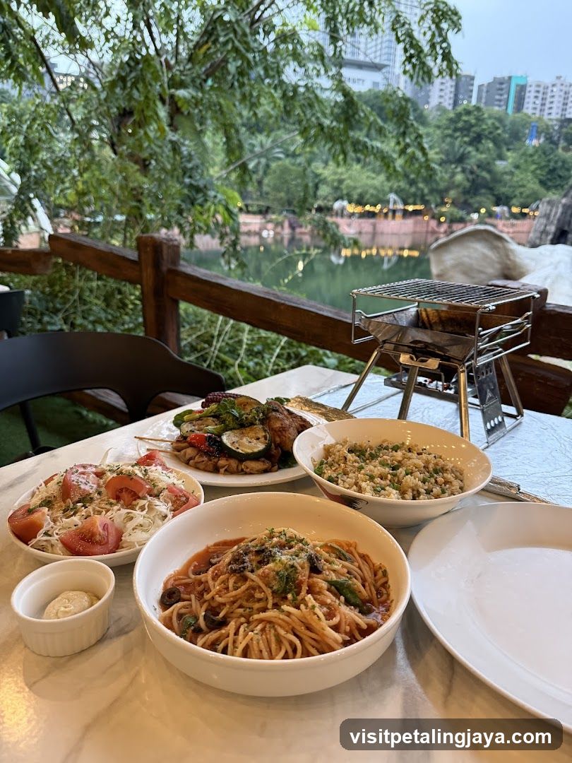 Outdoor Dining with a View