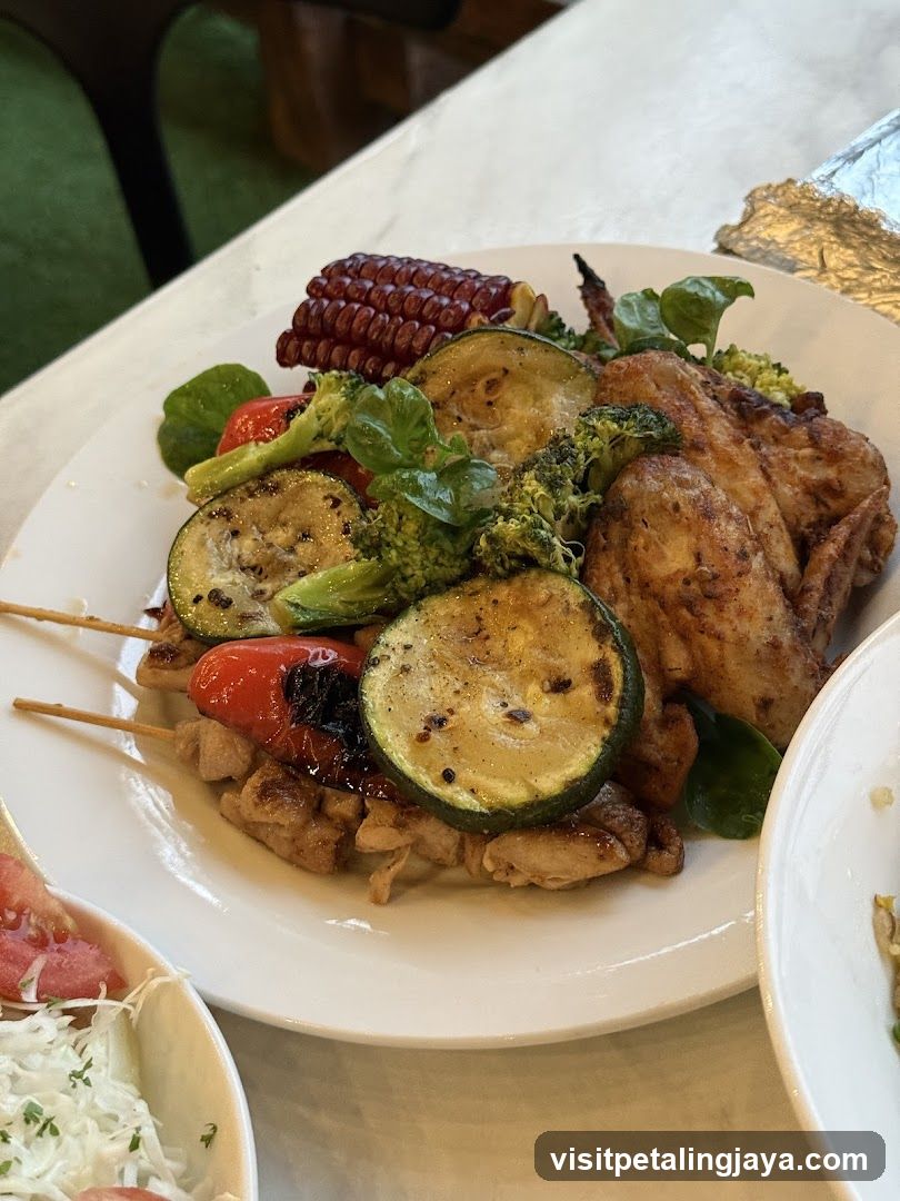Grilled Chicken and Vegetable Skewers