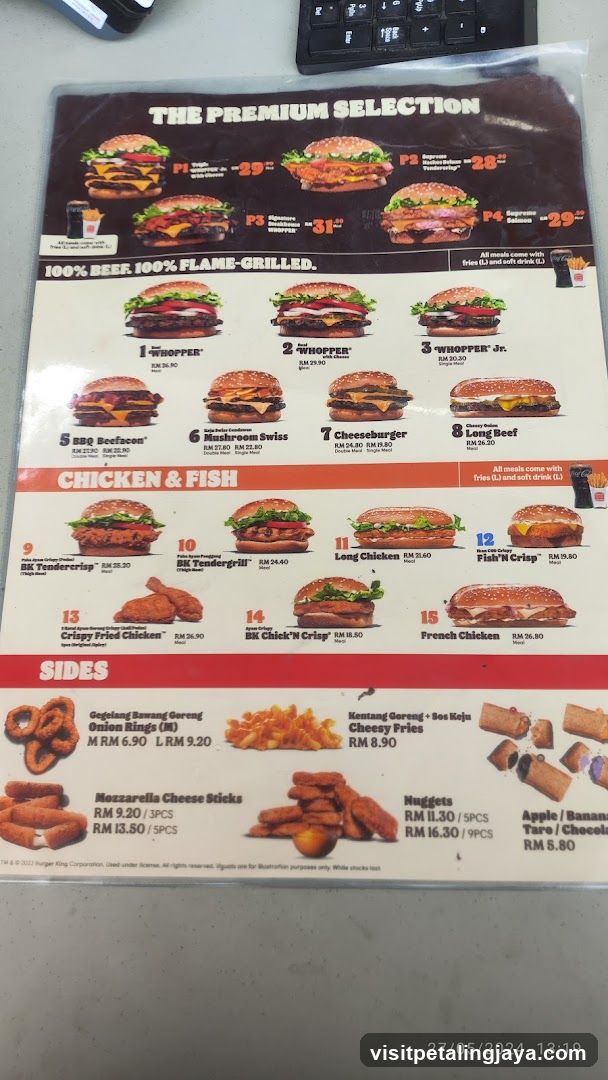 Burger King Sunway Lagoon
