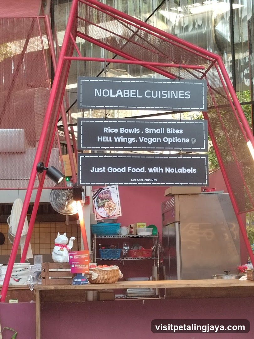NOLABEL CUISINES Food Stall
