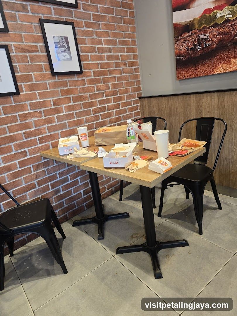 Burger King Table