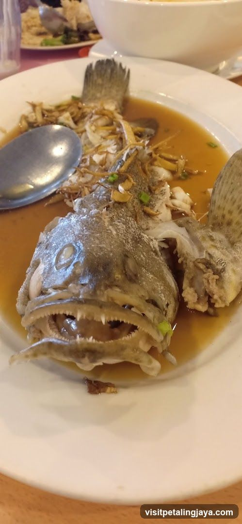 Steamed Fish Dish