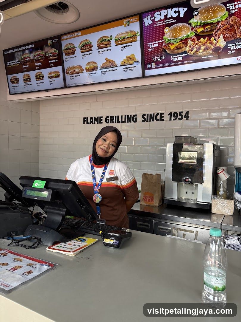 Burger King Counter